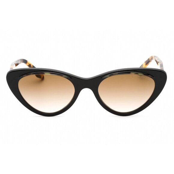 NEW CUTLER AND GROSS CG1321S 004 BLACK YELLOW CAT EYE WOMEN SUNGLASSES